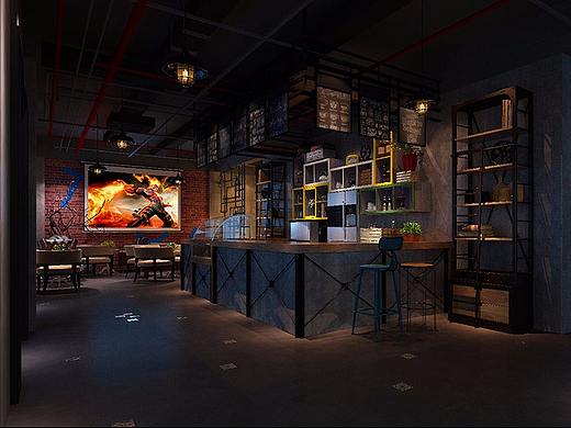 【沉淀时光网咖设计】—雅安网咖装修案例赏