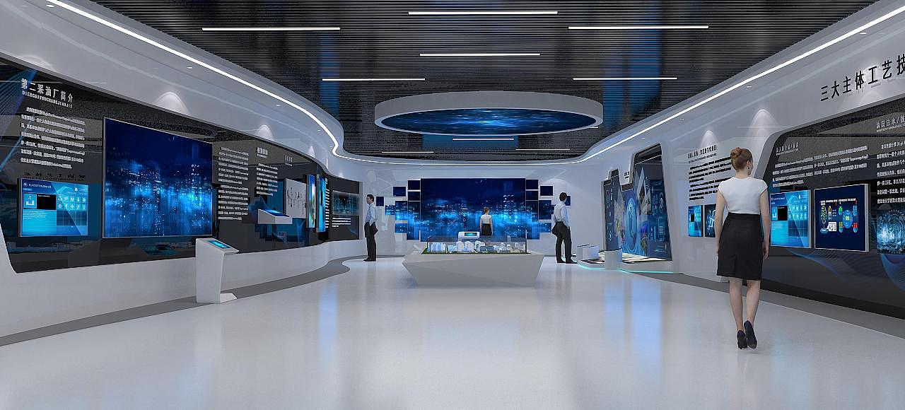 展厅设计 3D效果图