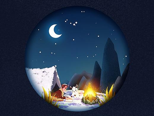 小寒（个人主页-ZNTI2MjYyNTI=） - 商业插画 - 站酷设计师三里河原创素材 - 站酷ZCOOL