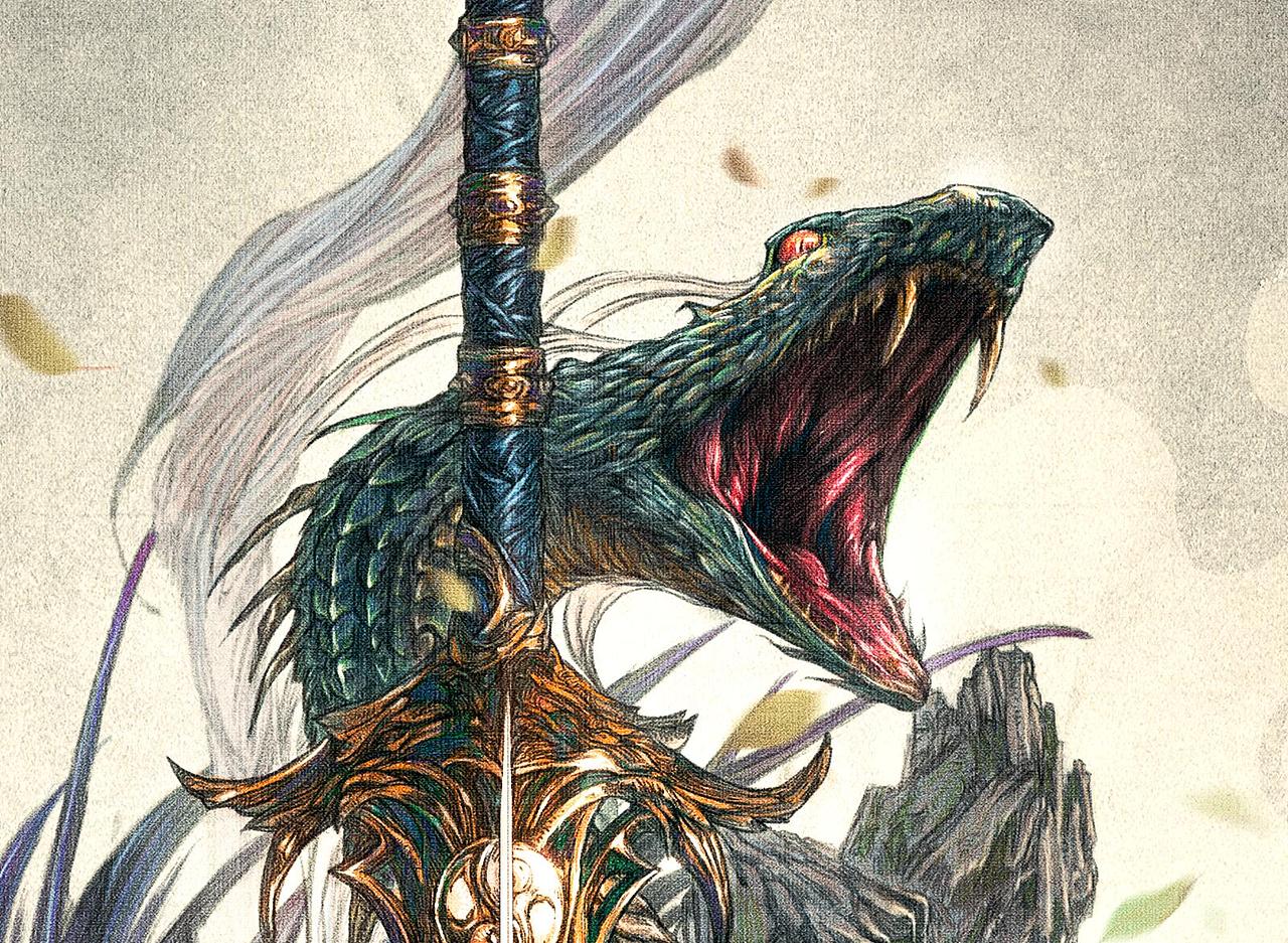 《山海秘闻录》首款概念海报！（图ZODIyNDA0NDQ=） - 海报 - 站酷设计师I大KI原创素材 - 站酷ZCOOL