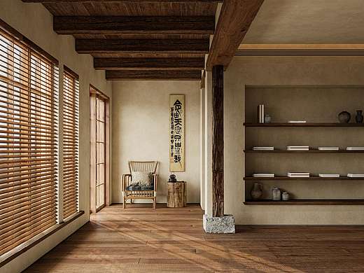 侘寂風(fēng)在線設(shè)計，需要的可以聯(lián)系一下（個人主頁-ZNzA1OTY3OTY=） - 家裝設(shè)計 - 站酷設(shè)計師家裝室內(nèi)設(shè)計師原創(chuàng)素材 - 站酷ZCOOL