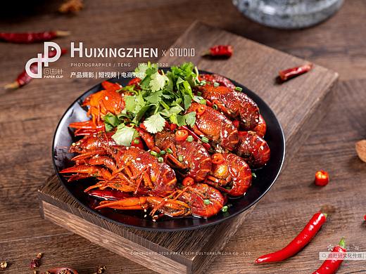 成都美食摄影 麻辣小龙虾调料 X 回形针工作室