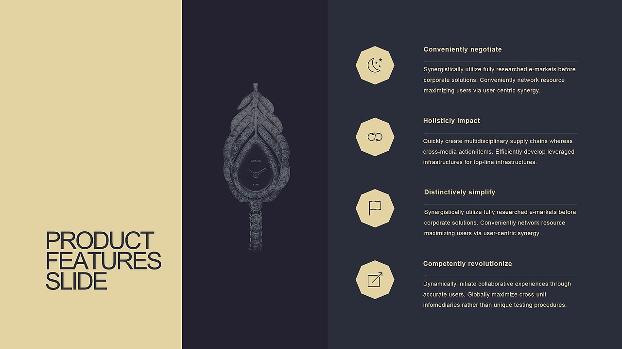 时尚高端奢饰品策划推广营销宣传PPT模版