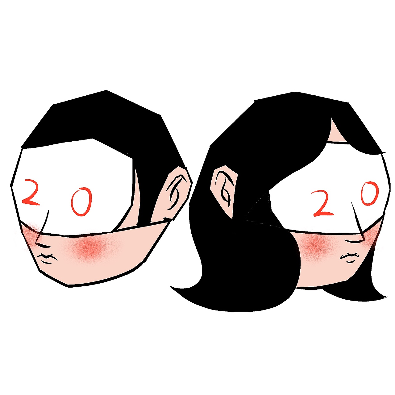 2020（图ZMTk1MzgxNzI4） - 艺术插画 - 站酷设计师Z87358383原创素材 - 站酷ZCOOL