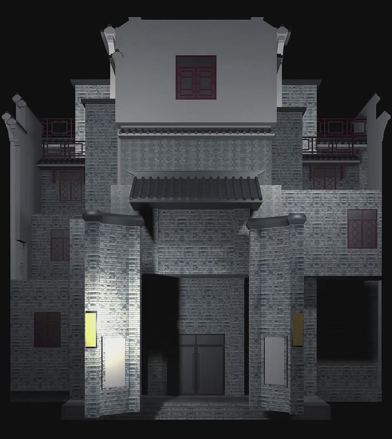 中山巨龙古玩城楼体投影秀（图ZMjMxNjM5OTMy） - 动画/影视 - 站酷设计师OY2021原创素材 - 站酷ZCOOL