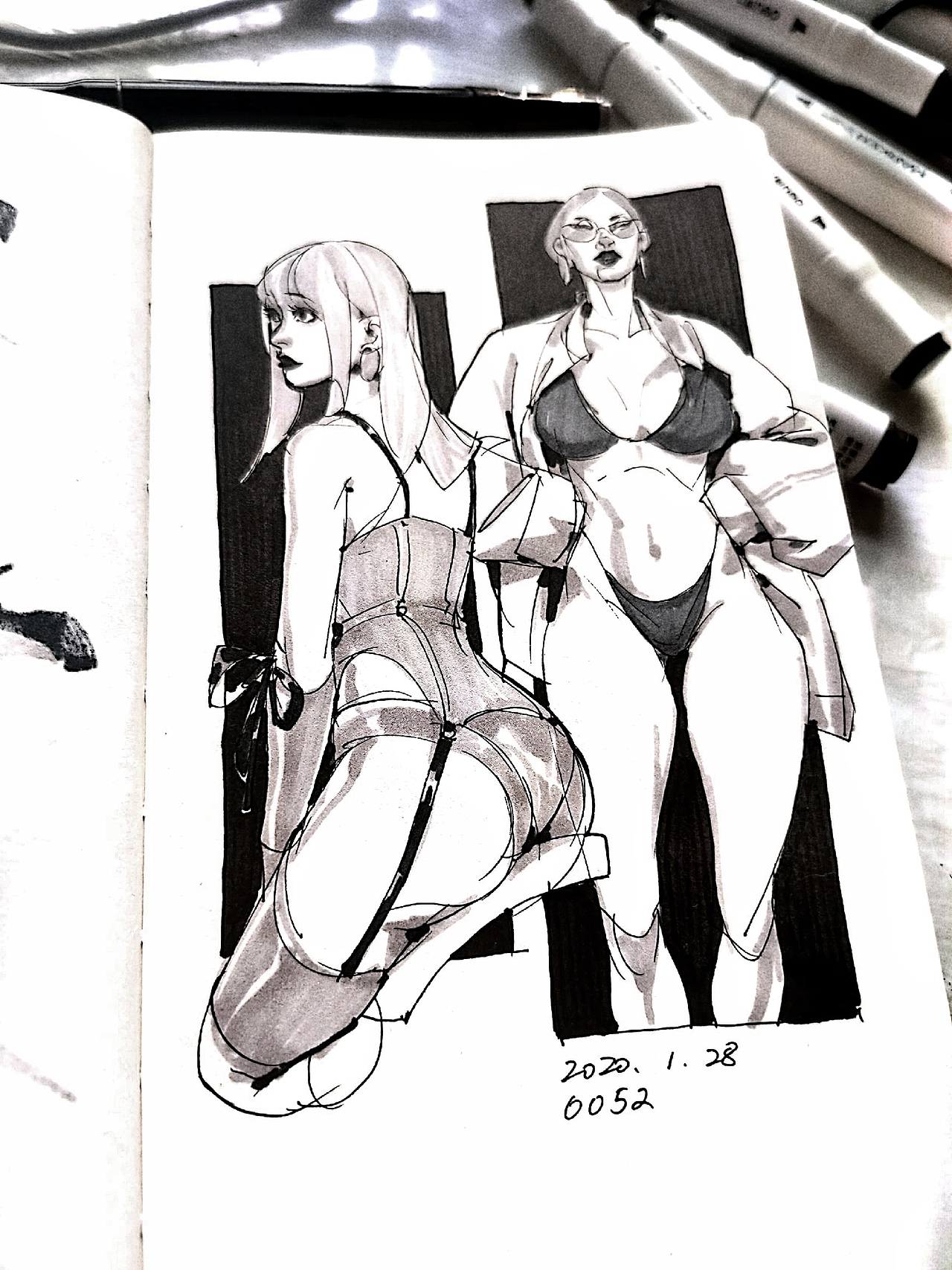 近期速写(照片参考)