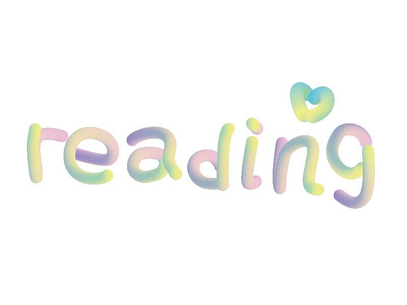 reading字体设计