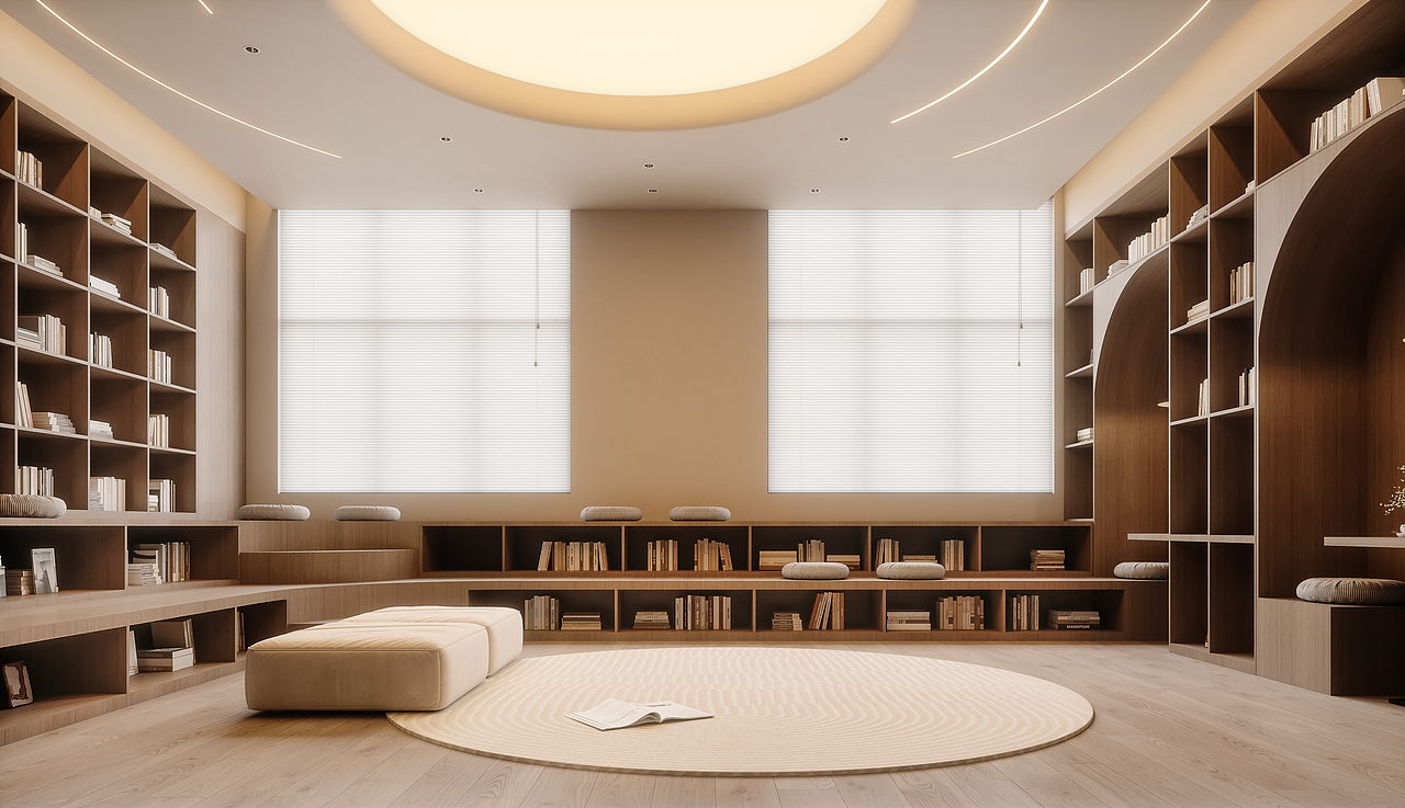 午间书房的小宁静(fs1.53渲染)