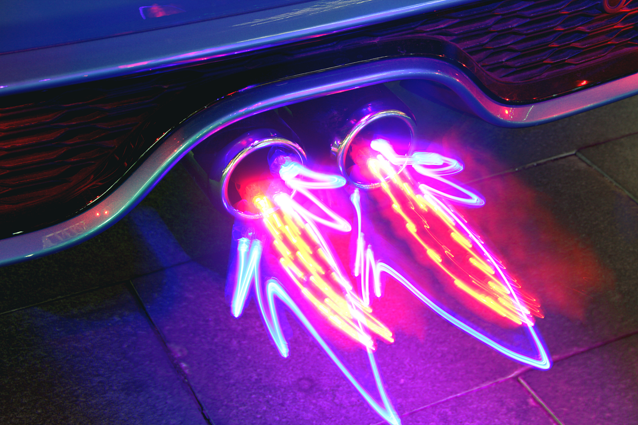 这辆Mini实在太骚了!!!Mini闪耀跨年~光影涂鸦