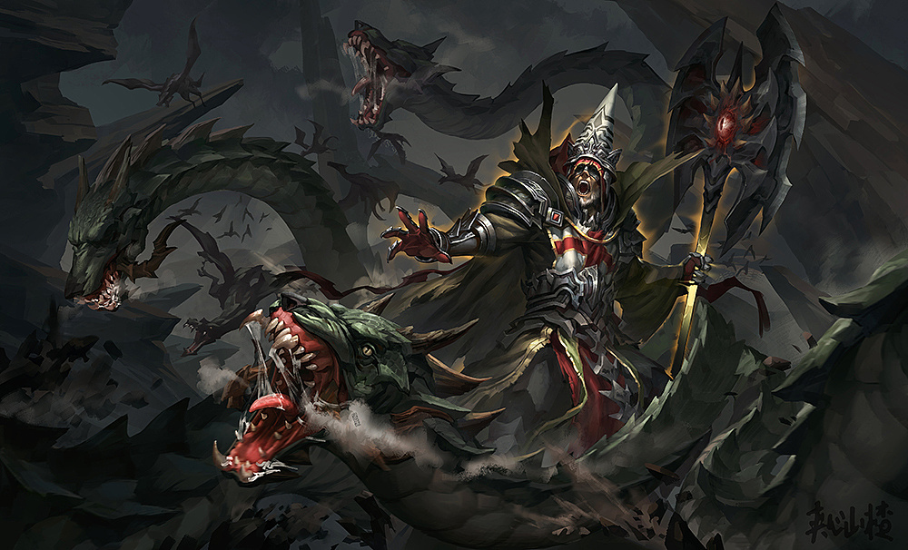 黑暗启元大boss|插画|游戏原画|夹心山楂 - 原创作品 - 站酷 (zcool)