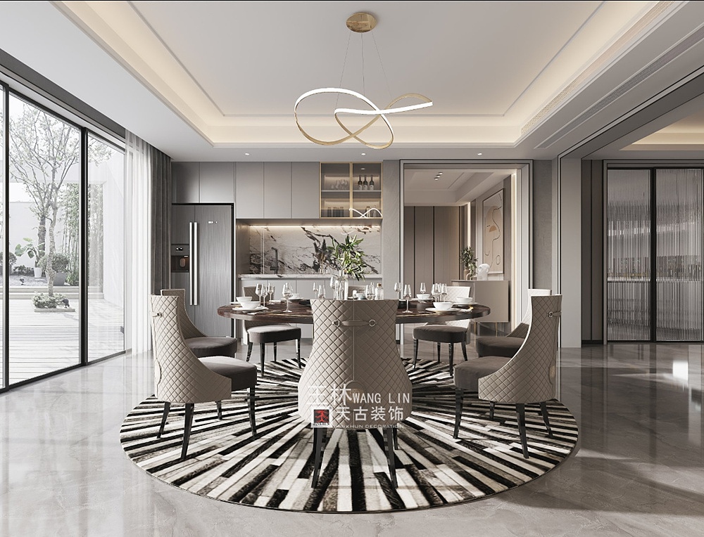 恒大麓山湖双拼别墅装修,大渡口别墅装修