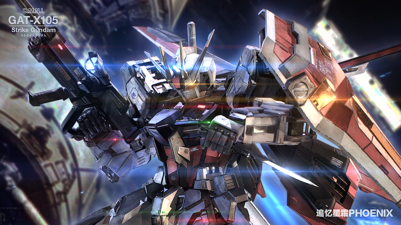 PBR流程完全重制强袭高达空装翔翼型