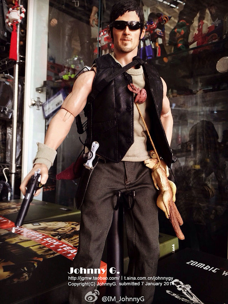 个人重口味旧化涂装 行尸走肉 超人气弩男+ 丧尸 仿真人偶（图ZMTM1MTA4ODA=） - 手办/模玩 - 站酷设计师JohnnyG原创素材 - 站酷ZCOOL