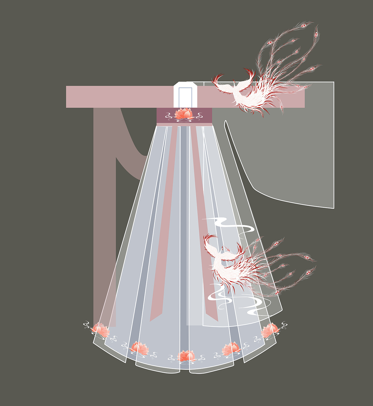 汉服设计^O^（图ZMTU3MjM5OTM2） - 传统/民族服饰 - 站酷设计师李二多原创素材 - 站酷ZCOOL