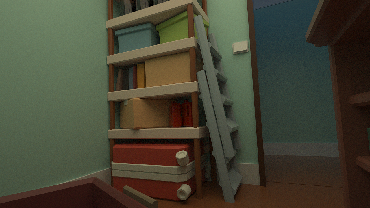 自学半年C4D制作的3D动画毕设