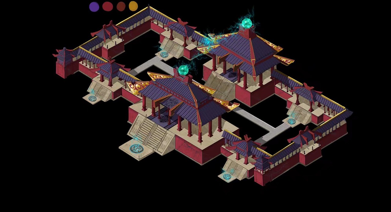 中国建筑|插画|游戏原画|七重梦 - 原创作品 - 站酷 (zcool)