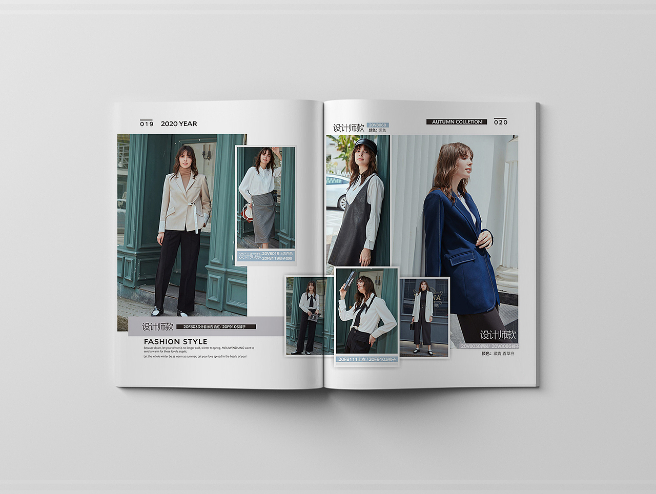 女装画册 时尚画册 简洁大气 美丽文章 品牌画册 服装（图ZMjg4MDI4MTI0） - 书籍/画册 - 站酷设计师品异品牌设计原创素材 - 站酷ZCOOL