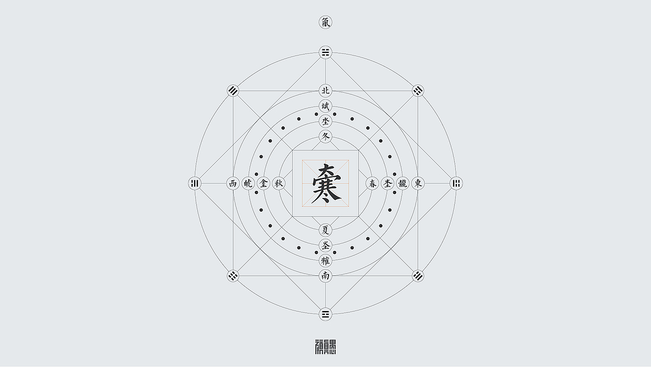 二十四节气-合体字设计（图ZMjc0ODY2NjQ=） - 图案 - 站酷设计师颜真愚原创素材 - 站酷ZCOOL
