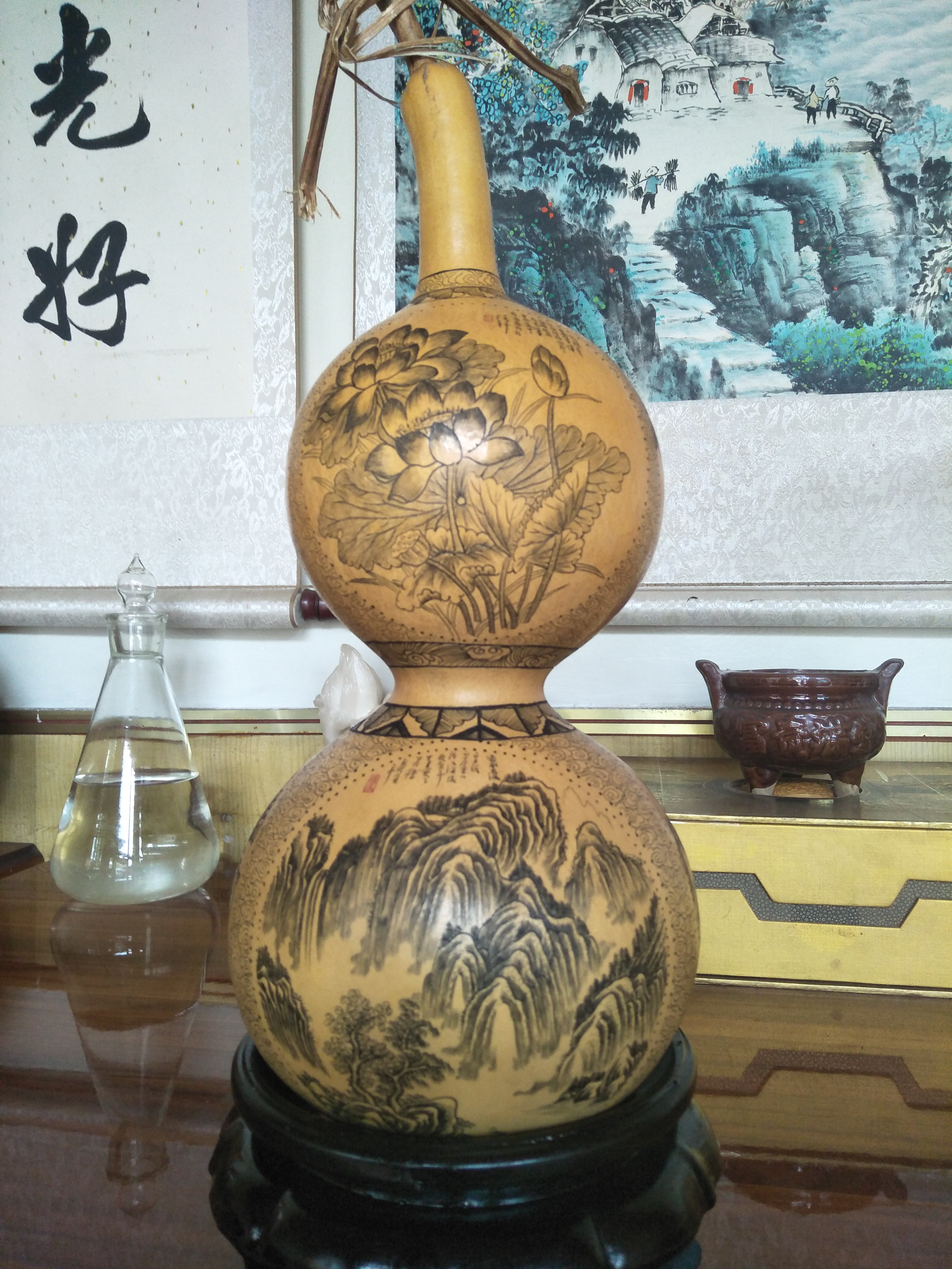 兰州针雕葫芦大师图片
