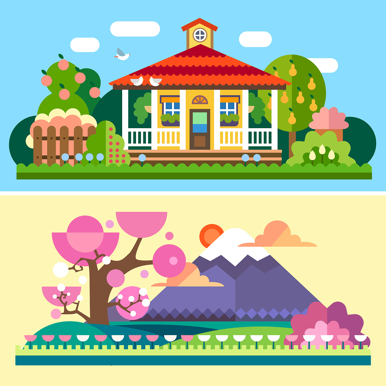 ai插画|插画|创作习作|xiaohai设计 - 临摹作品 - 站酷 (zcool)