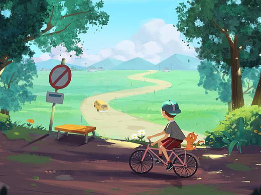 童话镇（个人主页-ZNDYwMTM2MjA=） - 创作习作 - 站酷设计师渔夫_fishman原创素材 - 站酷ZCOOL