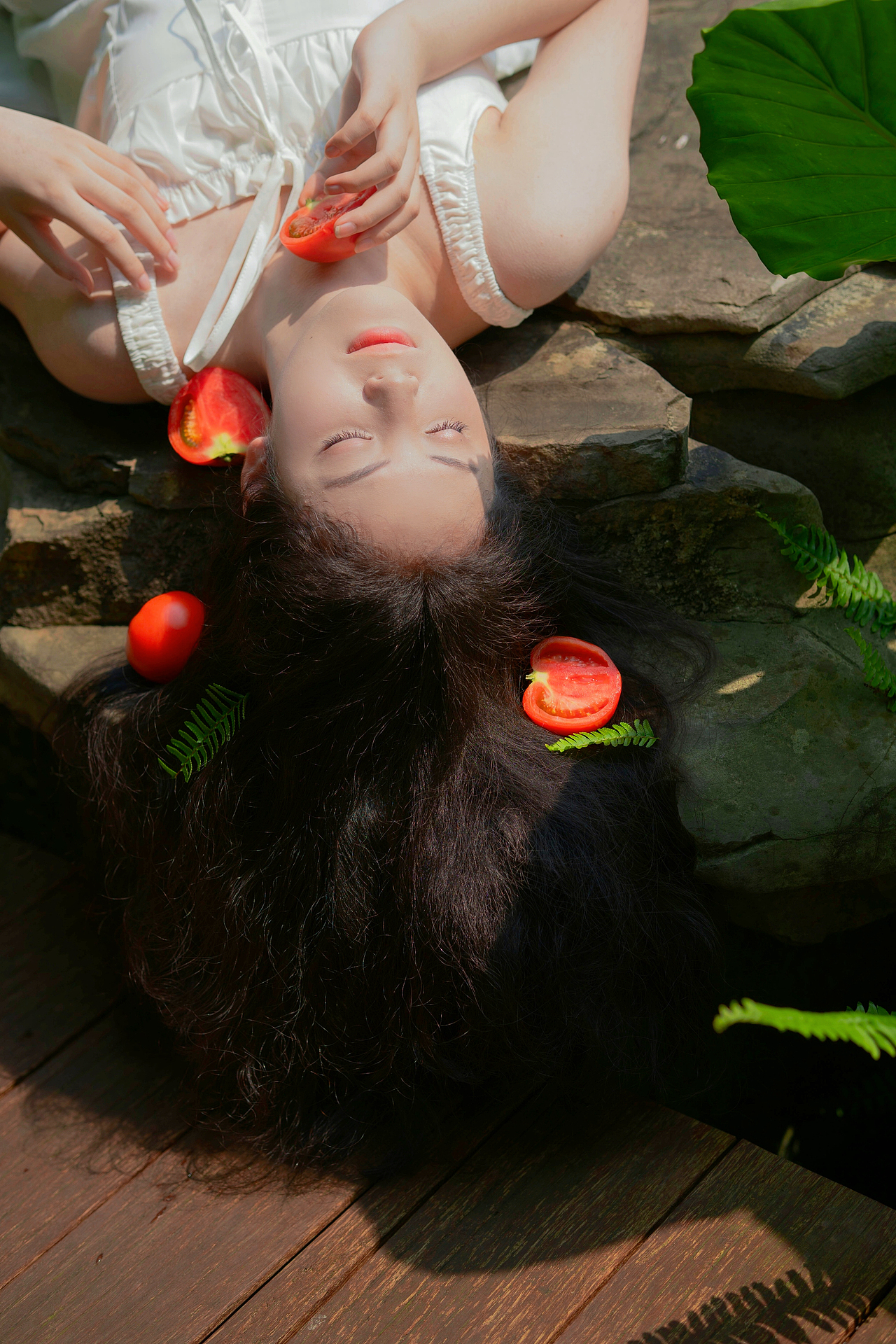 夏日番茄写真（图ZMzcyMTU3NTM2） - 人像摄影 - 站酷设计师是立早啊原创素材 - 站酷ZCOOL