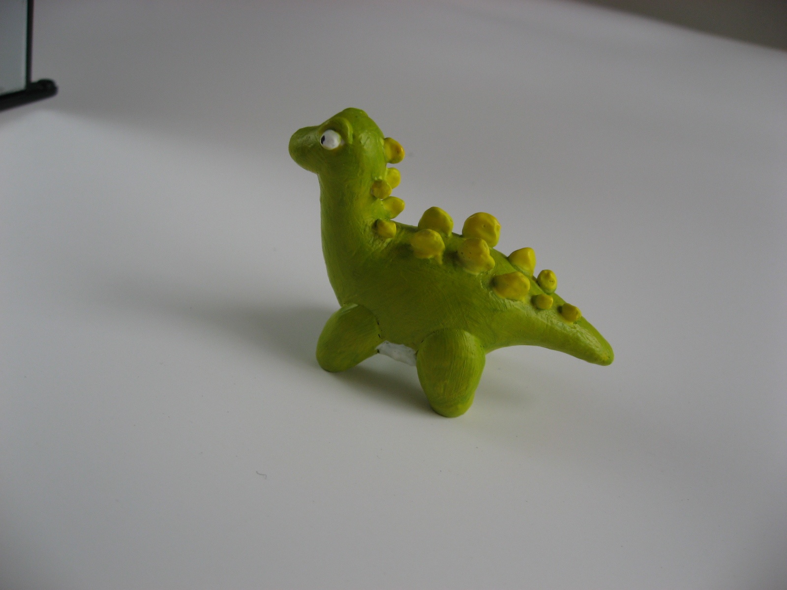 绿色粘土恐龙图片