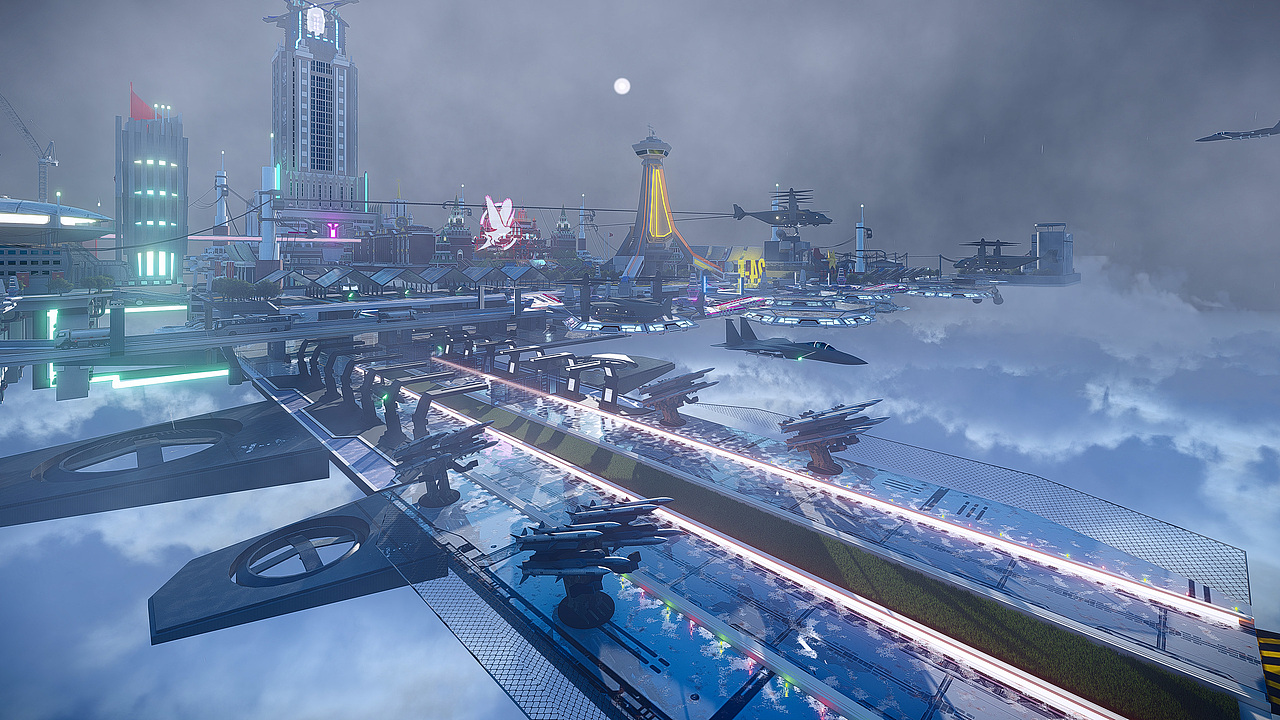 2020青春答卷# "k-03浮空岛"场景空间设计