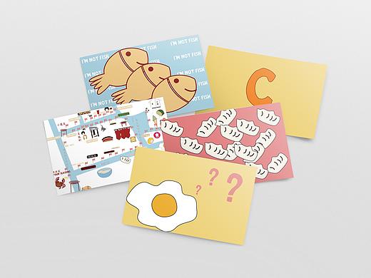 Postcard · 名信片（个人主页-ZNDcxNzYzNjQ=） - 其他平面 - 站酷设计师火鸡面代言人原创素材 - 站酷ZCOOL