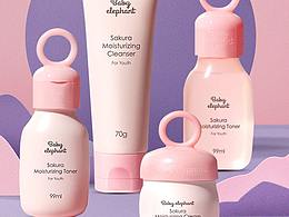 母嬰詳情頁紅色小象