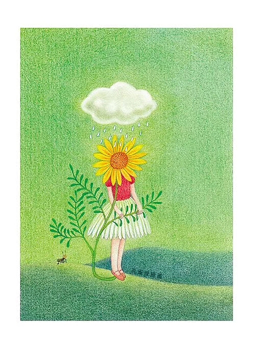 孔雀绿童画|插画|儿童插画|孔雀绿_原创作品-站酷zcool