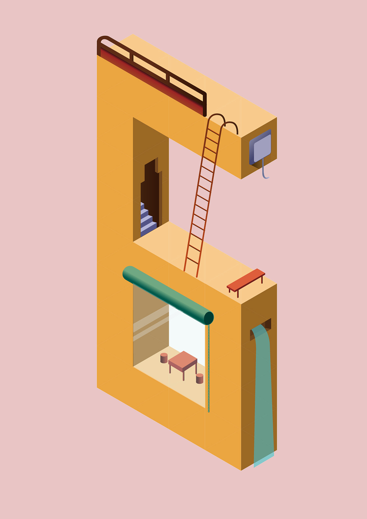 数字字体设计--插画设计