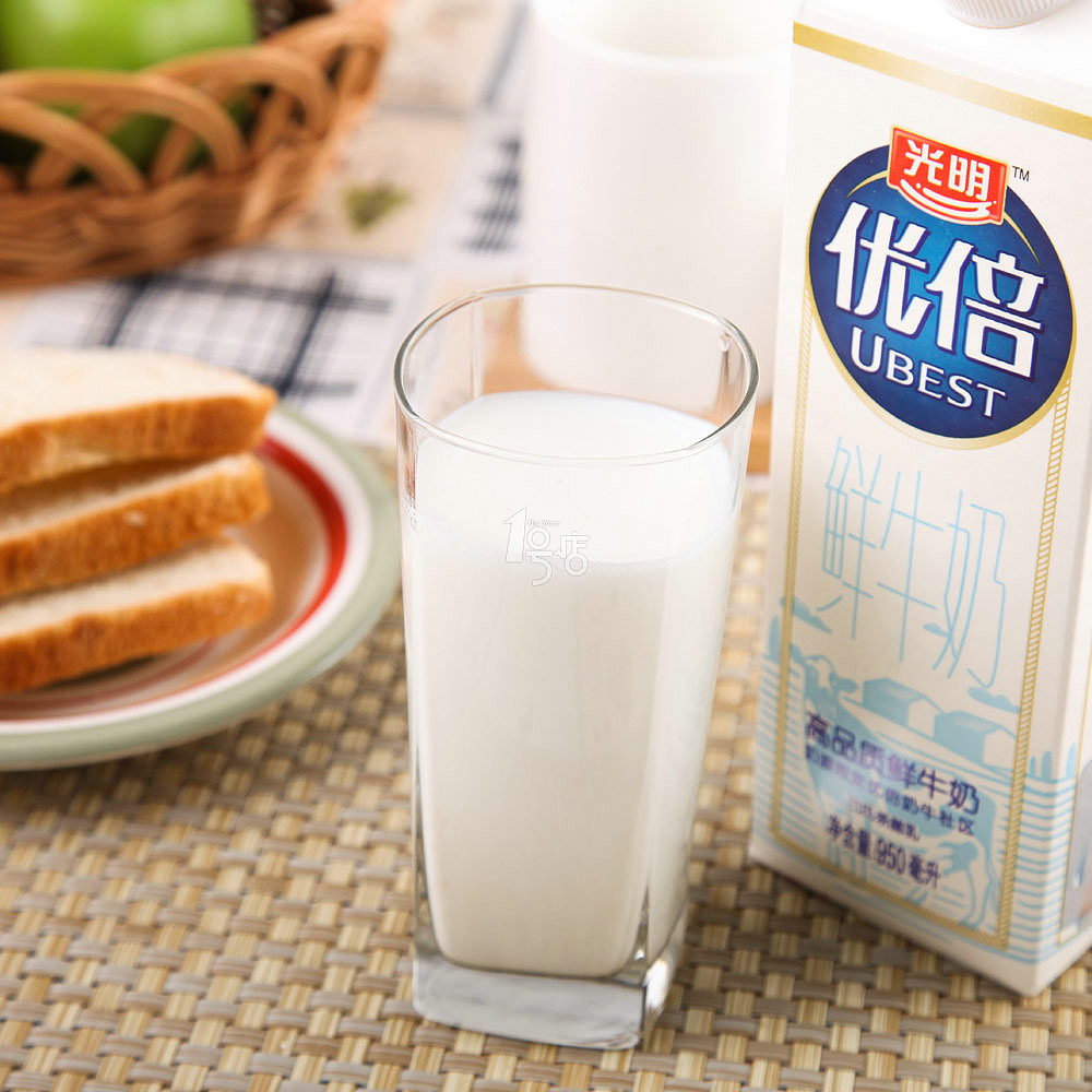 光明牛奶优倍,口味香醇的鲜牛奶