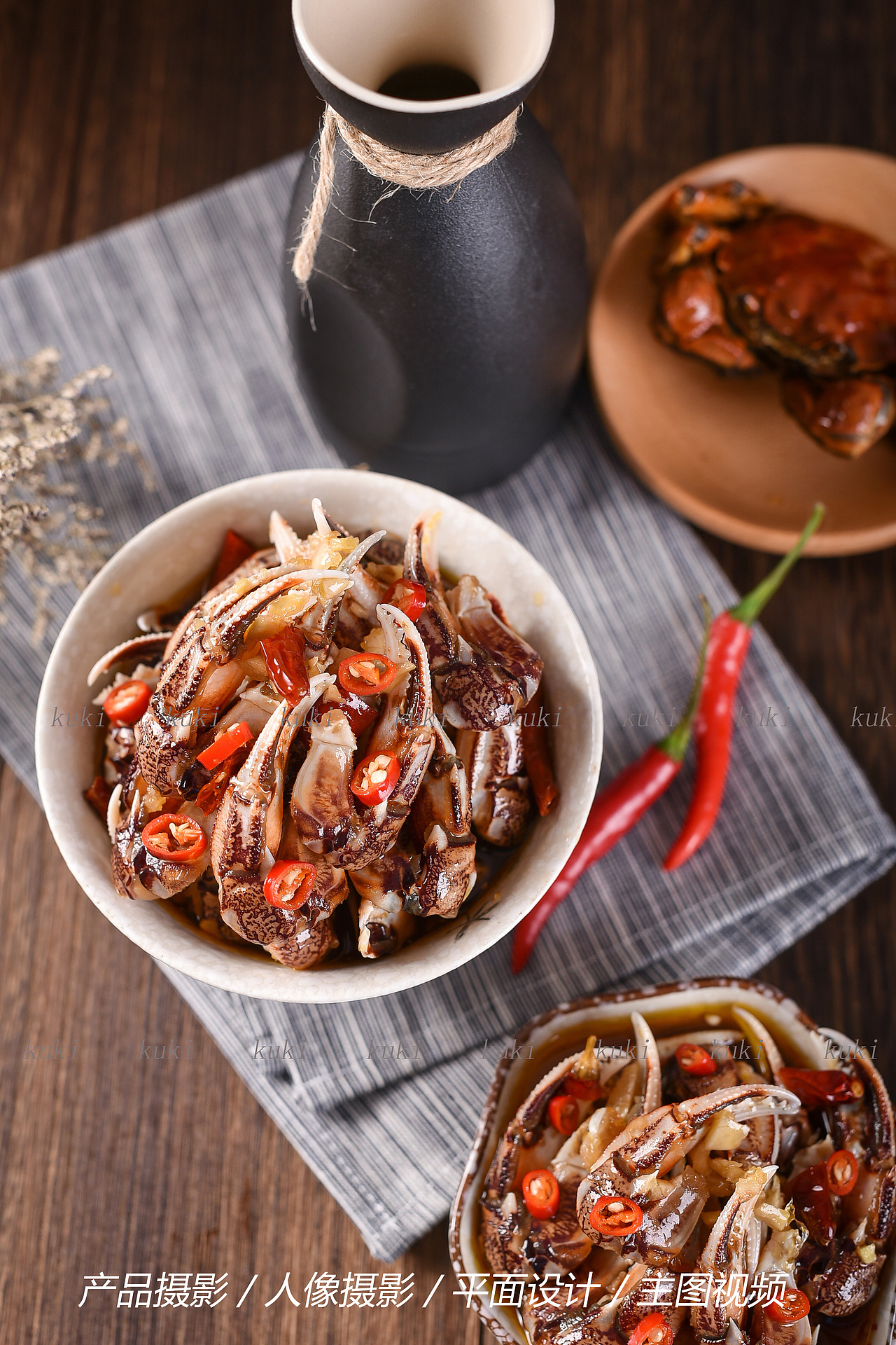 醉蟹钳（图ZMTc1NTI2Njgw） - 产品摄影 - 站酷设计师kuki视觉原创素材 - 站酷ZCOOL