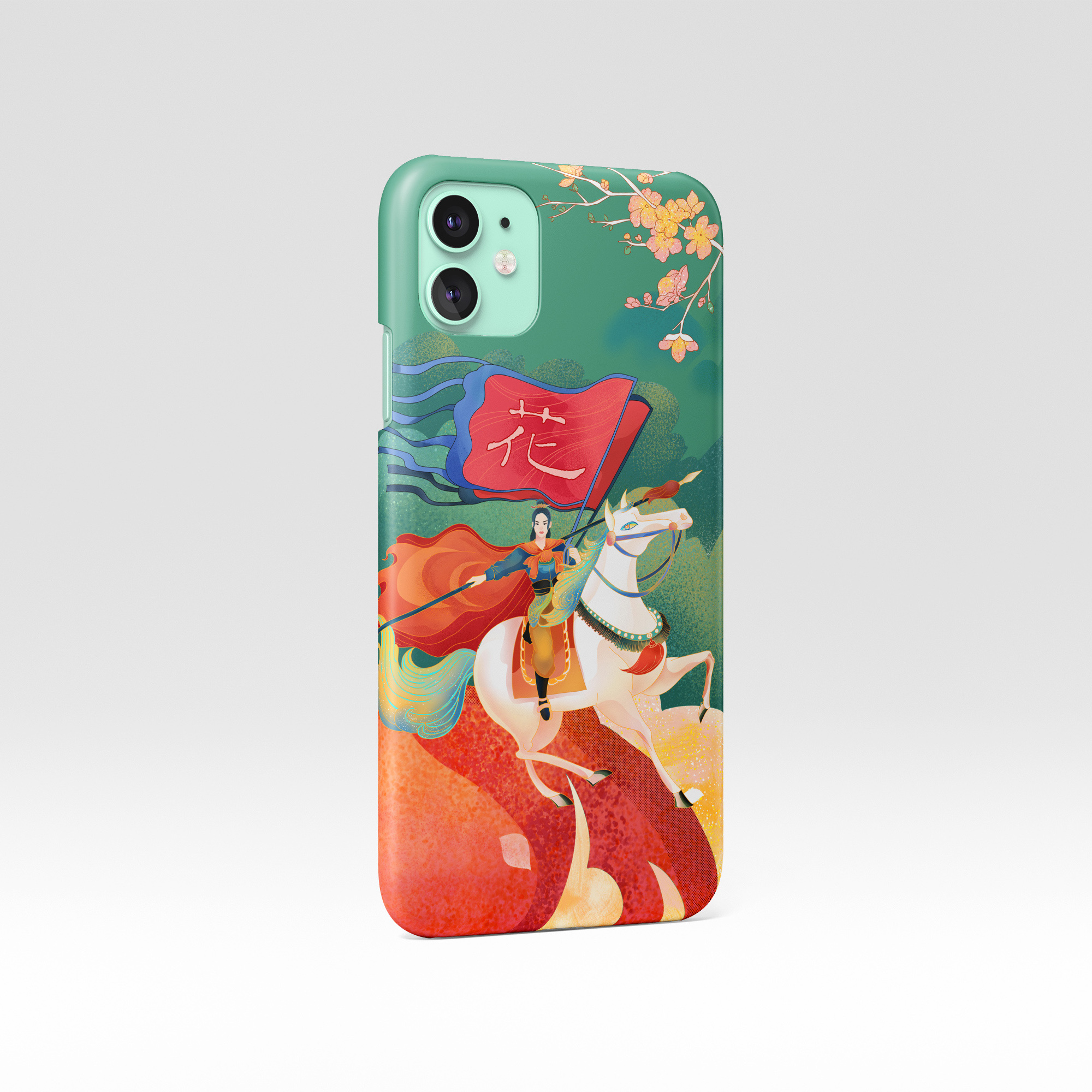 木兰主题礼品:帆布包,手机壳,丝巾等|工业/产品|礼品/纪念品|老严文创