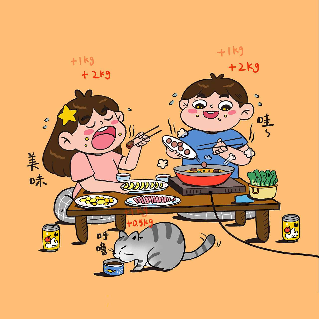 狗粮表情包——幸福样本研究院|动漫|网络表情|李哈哈今日无事 - 原创