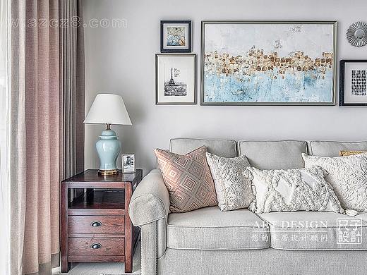 尺子室内设计：113㎡精装房改造，软装搭出的美式家