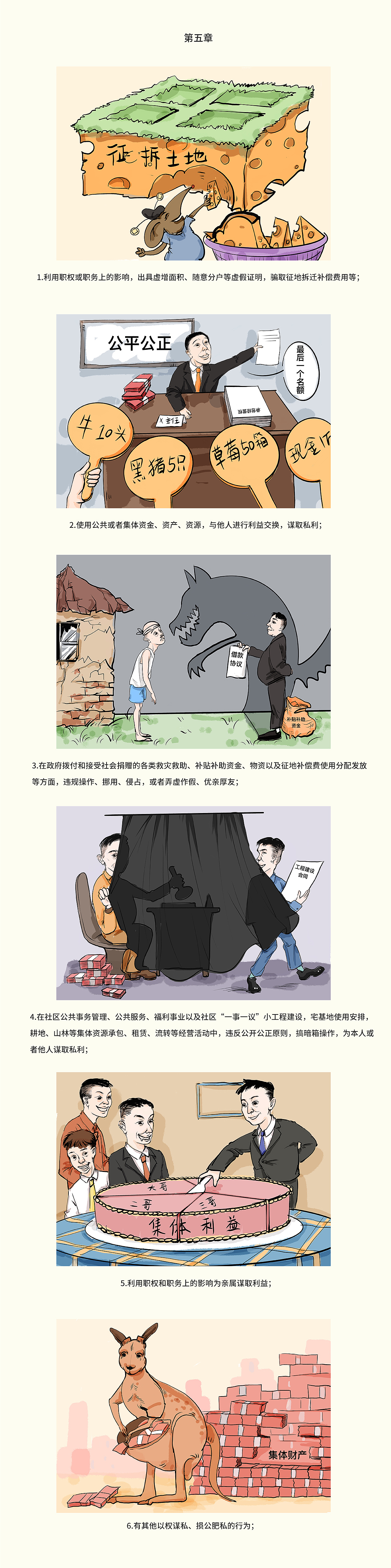 廉政漫画 第五章