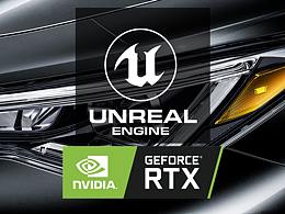Unreal Engine 4  車燈細(xì)節(jié)渲染測(cè)試