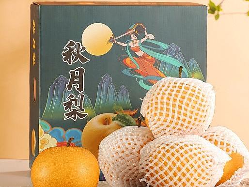 秋月梨产品拍摄，详情制作