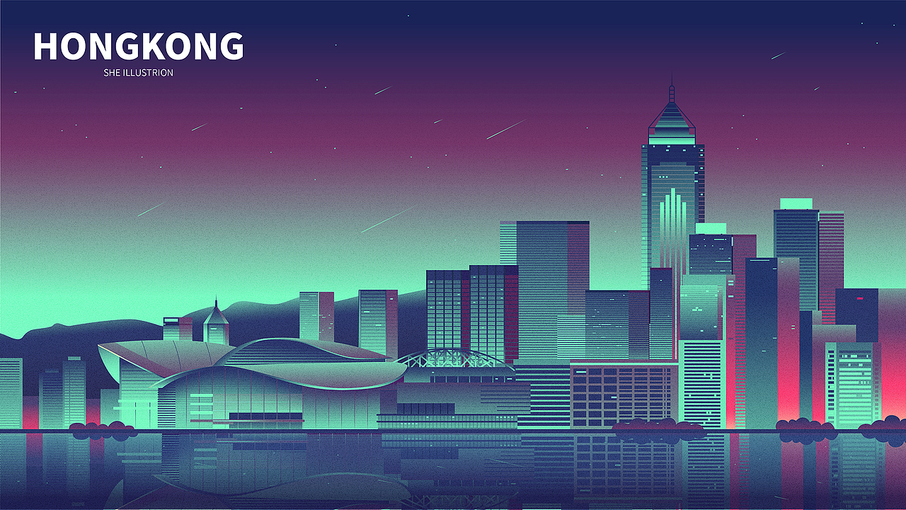 城市建筑（圖ZMjk0ODExNDQ0） - 商業(yè)插畫 - 站酷設(shè)計師泡菜龍_sheman原創(chuàng)素材 - 站酷ZCOOL