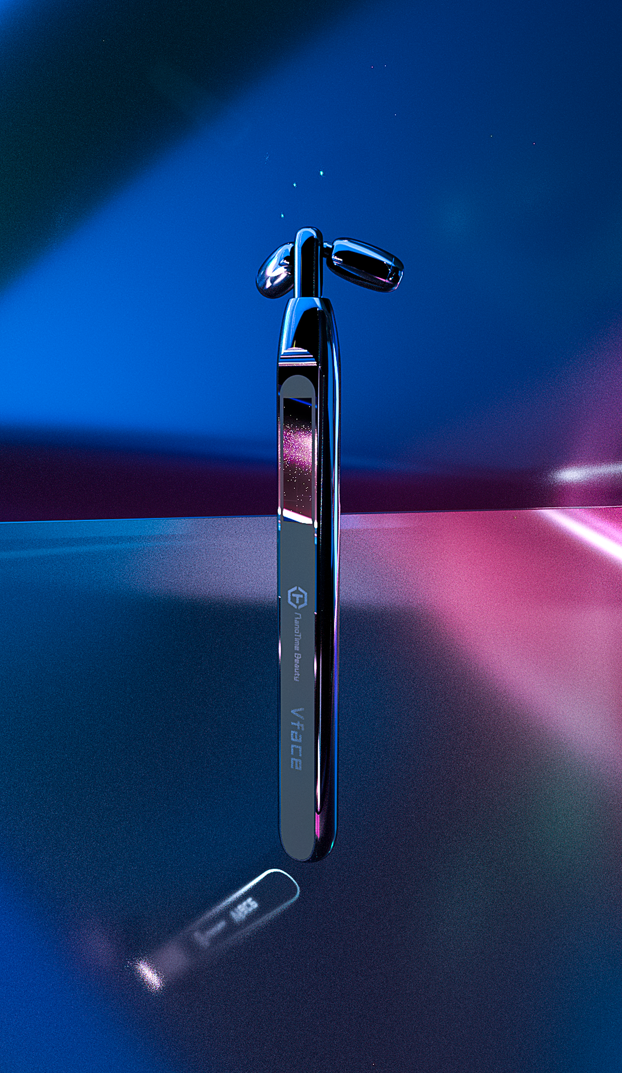 不锈钢金属材质产品场景图渲染