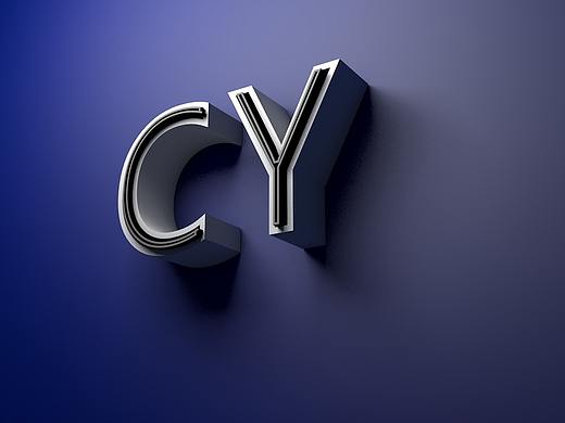 CY三维字体小动画，C4D练习