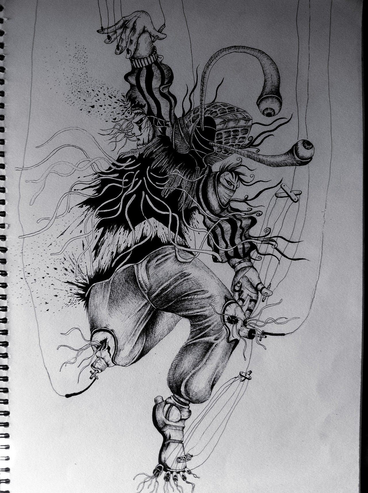  《傀儡》
我在现实与梦想边缘徘徊 <br>手中的利刃循着臂腕滑下 <br>殷红的血迹轻抚指尖 <br>告别昔日的浮华<br>丢弃海洋的博爱 <br>我选择了离开 <br>化作漂浮的泡沫 <br>低头轻叹 <br>泪滴滑过恬静的脸庞 <br>挥手绝别 <br>吟一首清歌 <br>夜 <br>是生命最后的绽放 <br>清冷的甲板 <br>唯我一人独舞 <br>一哒哒 <br>二哒哒 <br>轻盈的舞步,轻盈地旋转 <br>刀刃的寒冷与痛苦 <br>无情流泻 . <br>清扬的歌声在天地间飘散 <br>唇齿微启 <br>绝丽的梦幻 <br>自由地飞翔 <br>整夜 <br>尽是迷茫 <br>阳光一点点,透过云端 <br>七彩的微粒 <br>洒落在我的两肩 <br>身体一点点 灵魂飞离 <br>双脚开始褪变 <br>泡沫在眼前飞舞 <br>我走了 <br>灵魂插上翅膀 <br>缠绵在爱恨之间 <br>嘴角完美的弧度 <br>回想幸福的点点滴滴 <br>记起路边的关怀 <br>记起心底的感动 <br>但是 <br>我要走了 <br>原谅我不说一声再见<br>