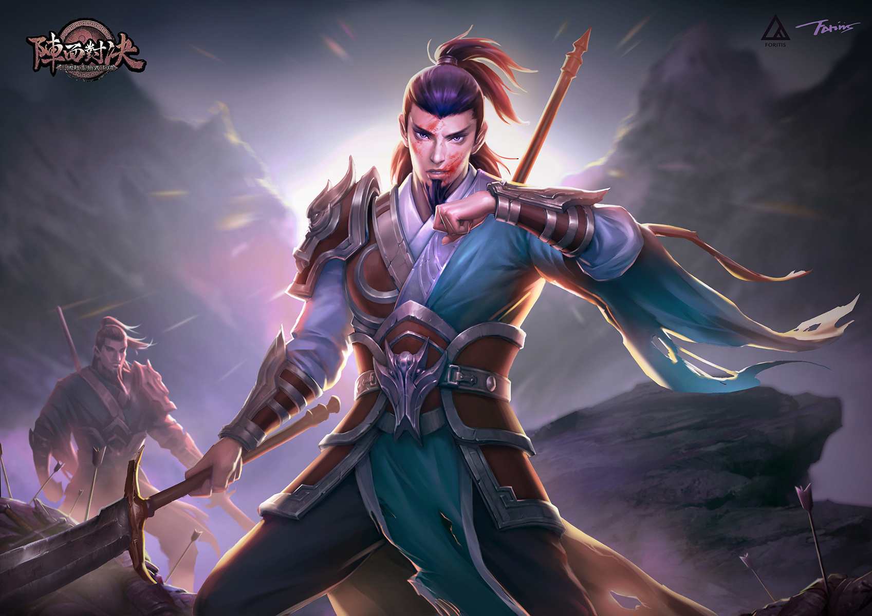 三国杀《阵面对决》卡牌 武圣刀兵