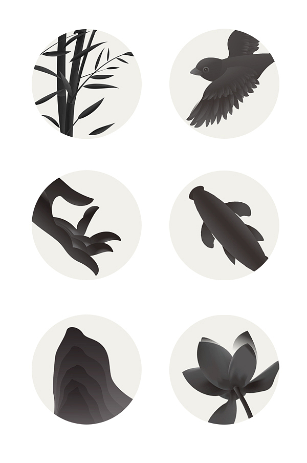 黑金中式地产宣传海报（图ZMTUwODA0MjUy） - 海报 - 站酷设计师雨田社原创素材 - 站酷ZCOOL