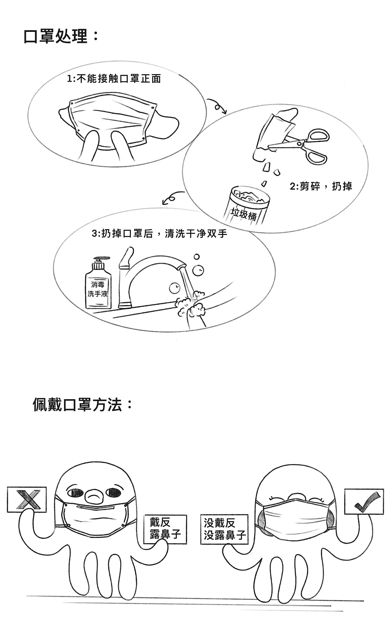 【小章鱼卫生教育漫画】公众号漫画