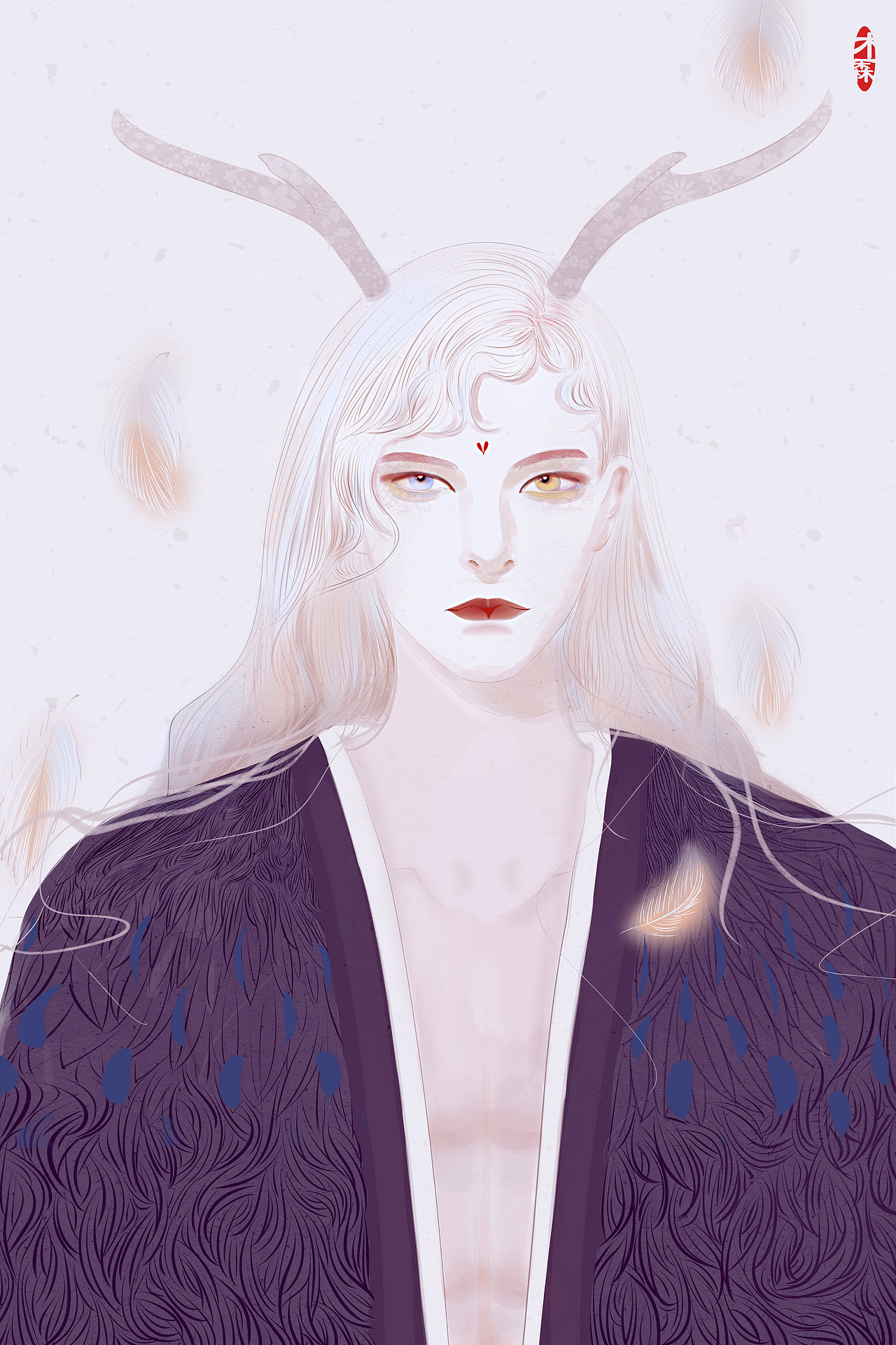 《一人》系列（图ZMTc3ODQ2MDk2） - 商业插画 - 站酷设计师暘坤原创素材 - 站酷ZCOOL