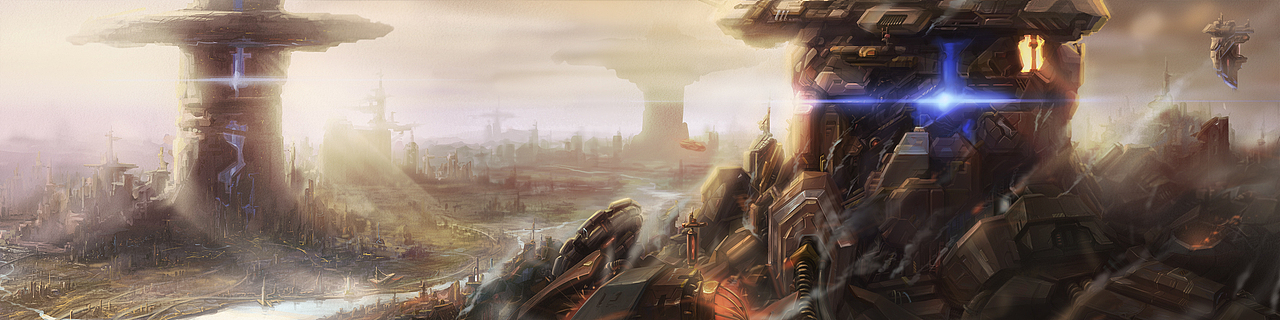 科幻机甲原画作品旧图集合