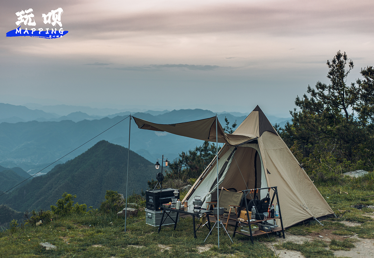 户外露营产品拍摄
